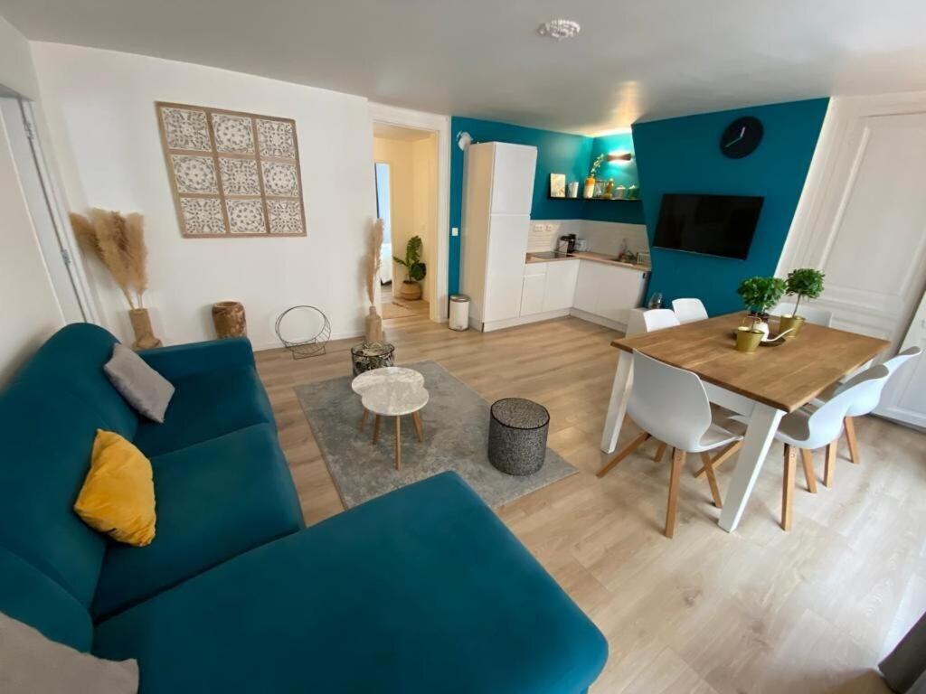Ferienwohnung Le Cocon De Jeanne Rouen Exterior foto