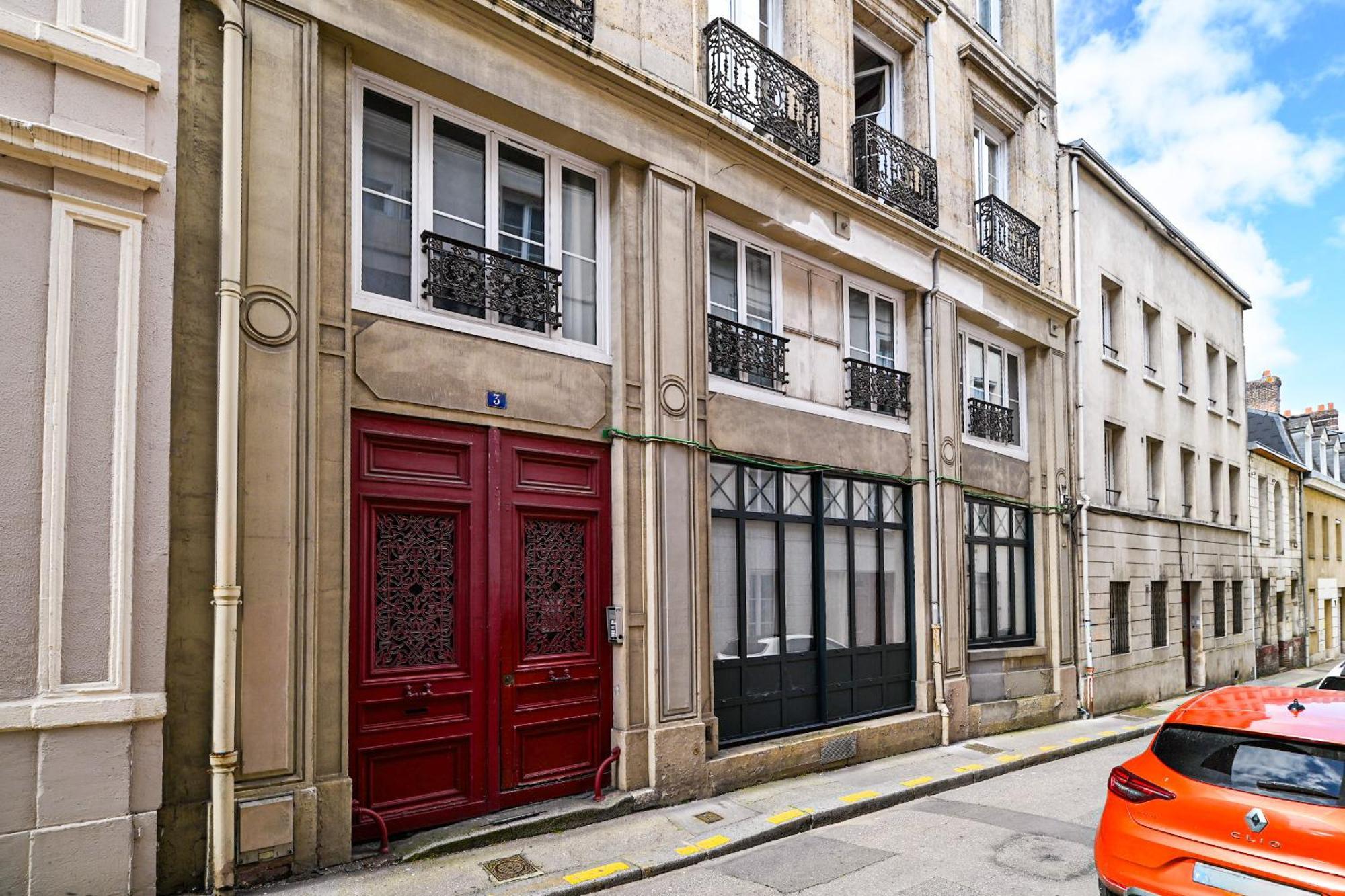 Ferienwohnung Le Cocon De Jeanne Rouen Exterior foto
